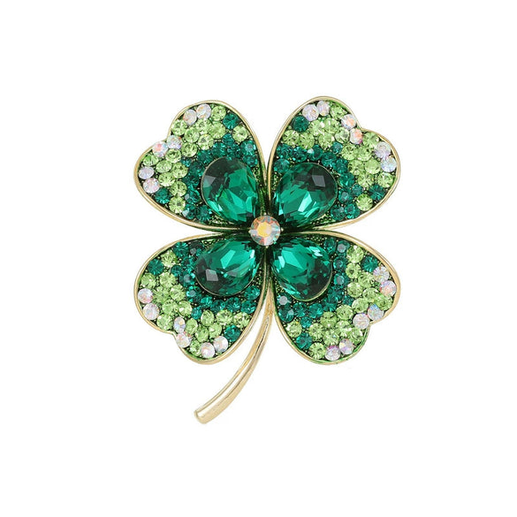 Wholesale Alloy Brooch With Flower Pattern Electroplated For Women Retro Antirunning Buckle Fixed Clothes Accessory