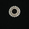 Wholesale Alloy Brooch With Pearl Simple Style Geometric And Heart Shape Electroplating Accessories For Women And Unisex