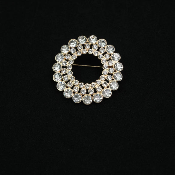 Wholesale Alloy Brooch With Pearl Simple Style Geometric And Heart Shape Electroplating Accessories For Women And Unisex