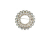 Wholesale Alloy Brooch With Pearl Simple Style Geometric And Heart Shape Electroplating Accessories For Women And Unisex
