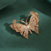 Wholesale Alloy Butterfly Brooch Electroplated Minimalist Style For Women