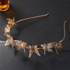 Wholesale Alloy Butterfly Hairband For Women Electroplated Baroque Style Hair Accessory