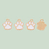 Wholesale Alloy Cartoon Animal Style Dripping Oil Eight Eyes Bear Paw Pendant Jewelry Accessories