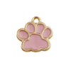 Wholesale Alloy Cartoon Animal Style Dripping Oil Eight Eyes Bear Paw Pendant Jewelry Accessories