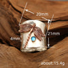 Wholesale Alloy Carved Dragonfly Finger Ring Retro Exaggerated Style Electroplated For Men And Women