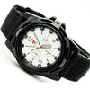 Wholesale Alloy Case Nylon Woven Strap Men's Quartz Watch Round Dial Luminous Pointer Casual Sports Style