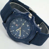 Wholesale Alloy Case Nylon Woven Strap Men's Quartz Watch Round Dial Luminous Pointer Casual Sports Style