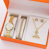 Wholesale Alloy Casual Round Women's Watch Jewelry With Rose Gold Buckle