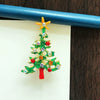 Wholesale Alloy Christmas Brooch For Women With Cartoon Characters Electroplated