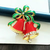 Wholesale Alloy Christmas Brooch For Women With Cartoon Characters Electroplated