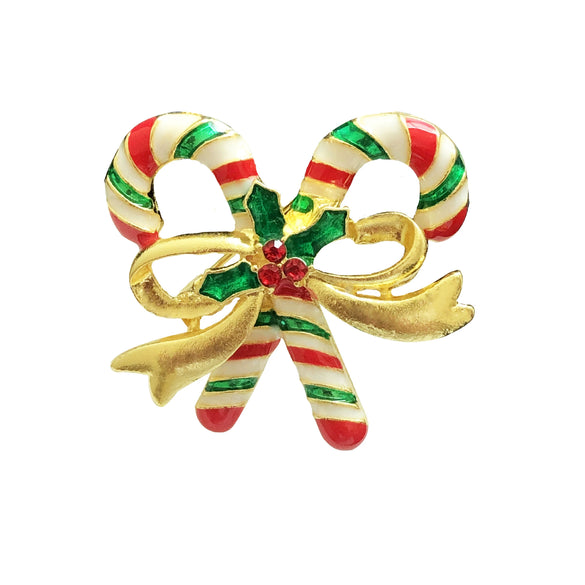 Wholesale Alloy Christmas Brooch For Women With Cartoon Characters Electroplated