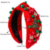 Wholesale Alloy Christmas Hair Band With Three Dimensional Design Fashion Holiday Accessories For Women
