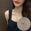 Wholesale Alloy Clavicle Chain Necklace With Fritillaria Flower Design And Electroplating Treatment Light Luxury Style For Women