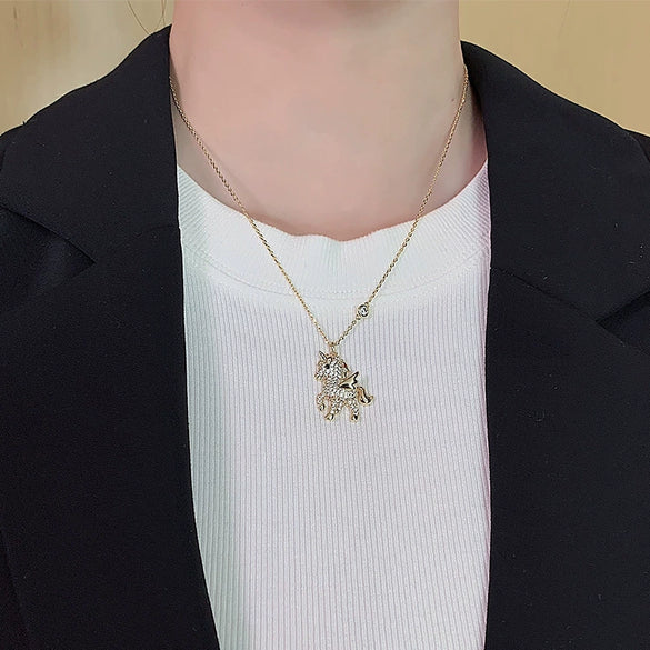 Wholesale Alloy Clavicle Chain Necklace With Fritillaria Flower Design And Electroplating Treatment Light Luxury Style For Women