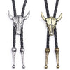 Wholesale Alloy Cowhide Weaving Animals Zodiac Twisted Chain Casual Necklace