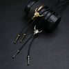 Wholesale Alloy Cowhide Weaving Animals Zodiac Twisted Chain Casual Necklace