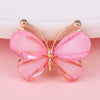 Wholesale Alloy Crystal Butterfly Diy Jewelry Accessories Hair Accessories Headdress Phone Shell With Electroplating