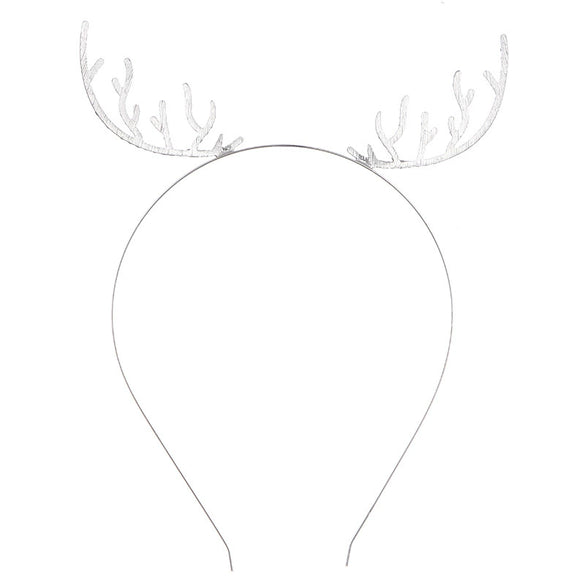 Wholesale Alloy Crystal Christmas Hairband For Girls With Animal Style And Electroplating Treatment