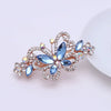 Wholesale Alloy Crystal Diamond Butterfly Hairpin Jewelry For Ladies With Electroplating