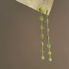 Wholesale Alloy Crystal Earrings With Diamondencrusted Geometric Pattern And Electroplating For Women