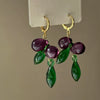 Wholesale Alloy Crystal Earrings With Diamondencrusted Geometric Pattern And Electroplating For Women