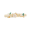 Wholesale Alloy Crystal Flower Spring Clip Hair Accessories For Women With Electroplating Treatment