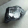 Wholesale Alloy Crystal Ring With Geometric Design Exaggerated Hip Hop Style For Women