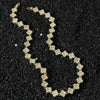 Wholesale Alloy Cuban Chain Hip Hop Style Geometric Full Diamond Stitching Necklace