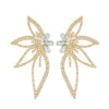 Wholesale Alloy Diamond Animals And Flowers Earrings For Women