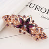 Wholesale Alloy Diamond Rhinestone Hairpin Horsetail Horizontal Clip For Women