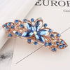 Wholesale Alloy Diamond Rhinestone Hairpin Horsetail Horizontal Clip For Women