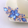 Wholesale Alloy Diamond Rhinestone Hairpin Horsetail Horizontal Clip For Women