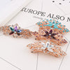 Wholesale Alloy Diamond Rhinestone Hairpin Horsetail Horizontal Clip For Women