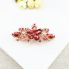 Wholesale Alloy Diamond Rhinestone Hairpin Horsetail Horizontal Clip For Women