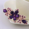 Wholesale Alloy Diamond Rhinestone Hairpin Horsetail Horizontal Clip For Women