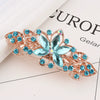 Wholesale Alloy Diamond Rhinestone Hairpin Horsetail Horizontal Clip For Women