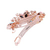 Wholesale Alloy Diamond Rhinestone Hairpin Horsetail Horizontal Clip For Women