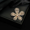 Wholesale Alloy Diamondencrusted Vintage Bow Brooch With Electroplating For Women's Clothing Accessories