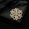 Wholesale Alloy Diamondencrusted Vintage Bow Brooch With Electroplating For Women's Clothing Accessories