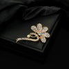 Wholesale Alloy Diamondencrusted Vintage Bow Brooch With Electroplating For Women's Clothing Accessories