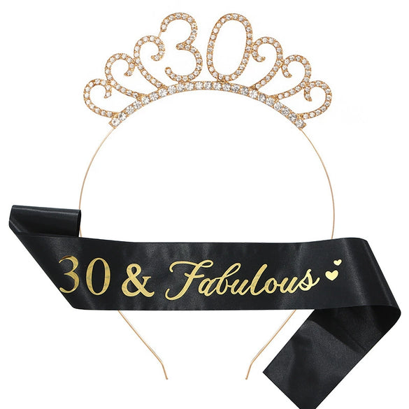 Wholesale Alloy Digital Crown Headband Shoulder Strap Headdress For Women With Simple Geometric Style And Electroplating Treatment