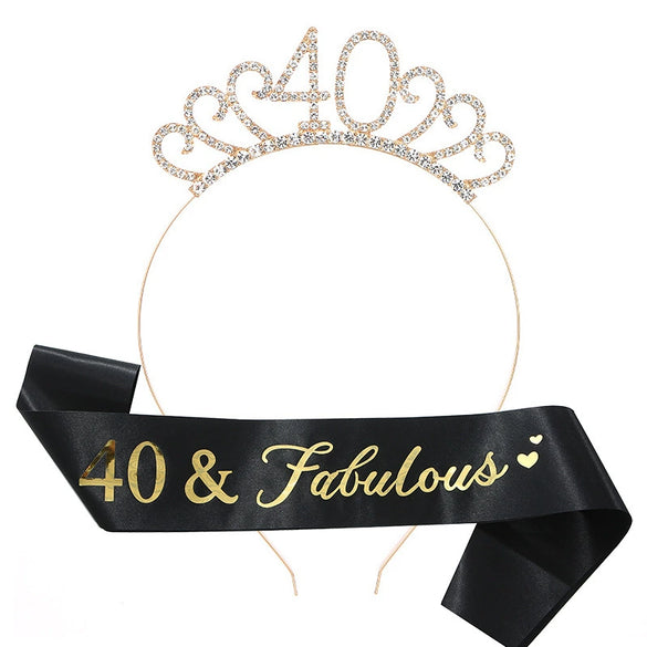 Wholesale Alloy Digital Crown Headband Shoulder Strap Headdress For Women With Simple Geometric Style And Electroplating Treatment