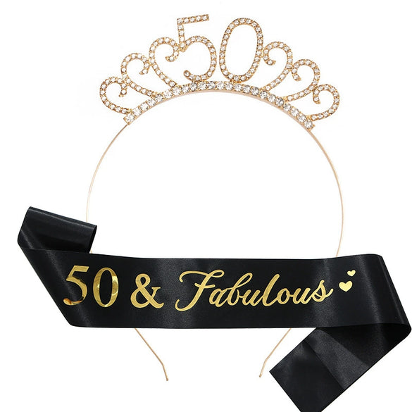 Wholesale Alloy Digital Crown Headband Shoulder Strap Headdress For Women With Simple Geometric Style And Electroplating Treatment