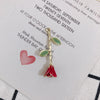Wholesale Alloy Dripping Oil Butterfly Hollow Flower Three Dimensional Rose Earrings Jewelry Accessories