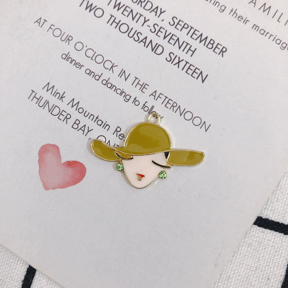 Wholesale Alloy Dripping Oil Butterfly Hollow Flower Three Dimensional Rose Earrings Jewelry Accessories