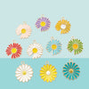 Wholesale Alloy Dripping Oil Daisy Pendant Accessories Cartoon Plants Flowers Style