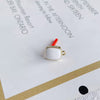 Wholesale Alloy Drop Oil Square Stud Earrings Accessories Jewelry Making Material With 925 Silver Needle
