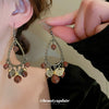 Wholesale Alloy Drop Shape Vintage Style Electroplated Women Earrings