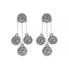 Wholesale Alloy Dropshaped Geometric Women's Long Tassel Earrings