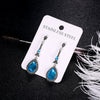 Wholesale Alloy Earrings For Women With Geometric Pattern And Electroplating Treatment